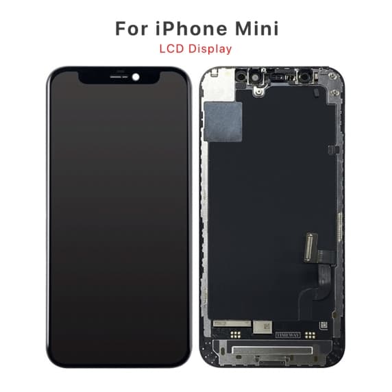 iPhone 12 Mini Skärm/Display Svart (tagen från ny iPhone)