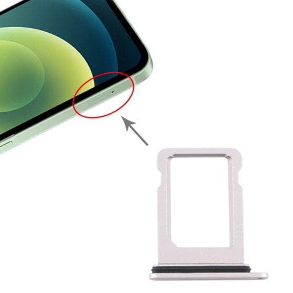 iPhone 12 Simkortshållare - Vit