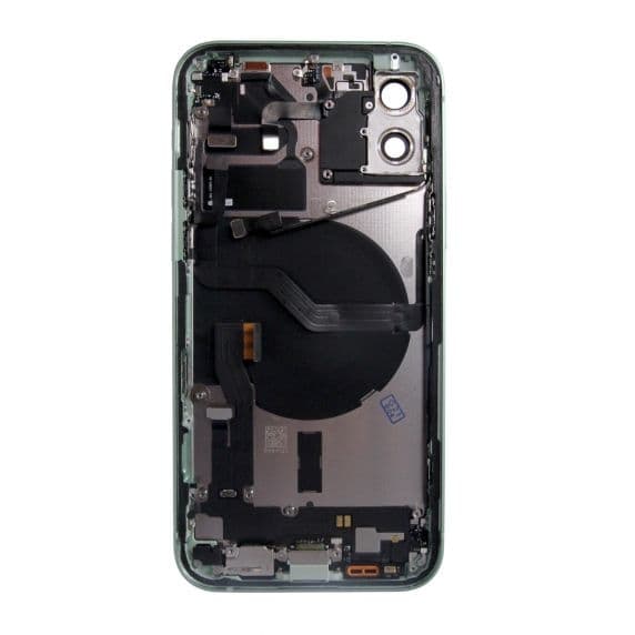 iPhone 12 Baksida/Komplett Ram - Grön