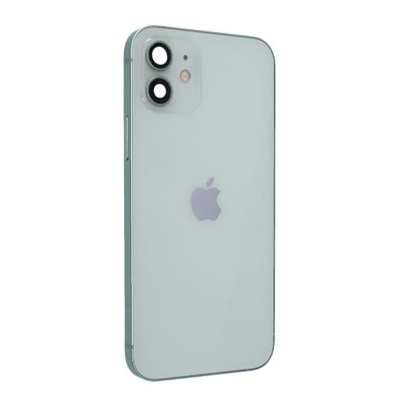 iPhone 12 Baksida/Komplett Ram - Grön