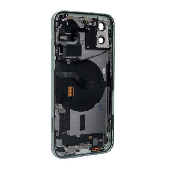 iPhone 12 Baksida/Komplett Ram - Grön