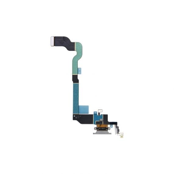 iPhone X Laddkontakt Flexkabel Färg Grå