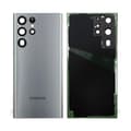 Miniatyrbild 1 av 3: Samsung Galaxy S22 Ultra Baksida med Batterilucka - Grafit