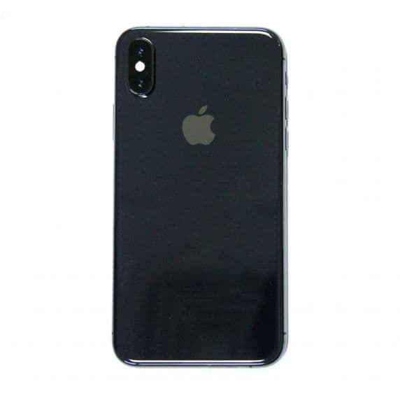 iPhone XS Baksida Med Komplett Ram med Kamera & Batteri - Svart