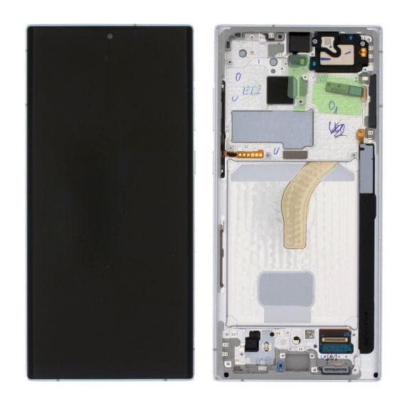 Samsung Galaxy S22 Ultra (SM-S908B) Skärm med Display - Vit