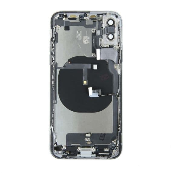 iPhone XS Baksida Med Komplett Ram - Vit