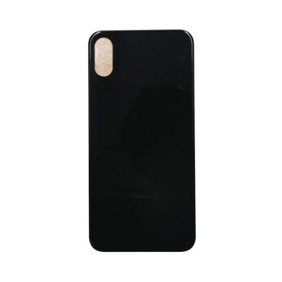 iPhone XS Baksida Med Bakglas - Svart