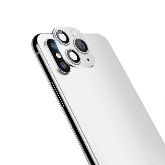 Fake Kameralins iPhone 11 Pro/11 Pro Max till iPhone X/XS/XS Max - Silver