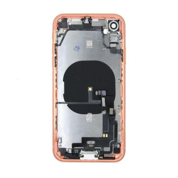 iPhone XR Baksida med Komplett Ram - Orange