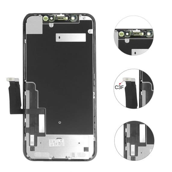 iPhone XR Skärm med Display C3F Modell