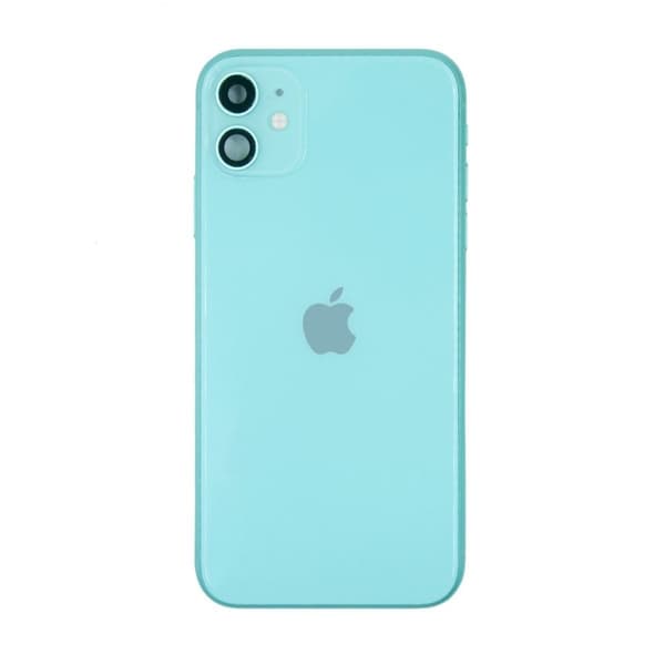 iPhone 11 Baksida Med Komplett Ram - Grön