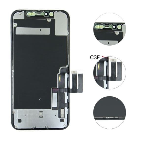 iPhone 11 Skärm/Display Renoverad - Svart