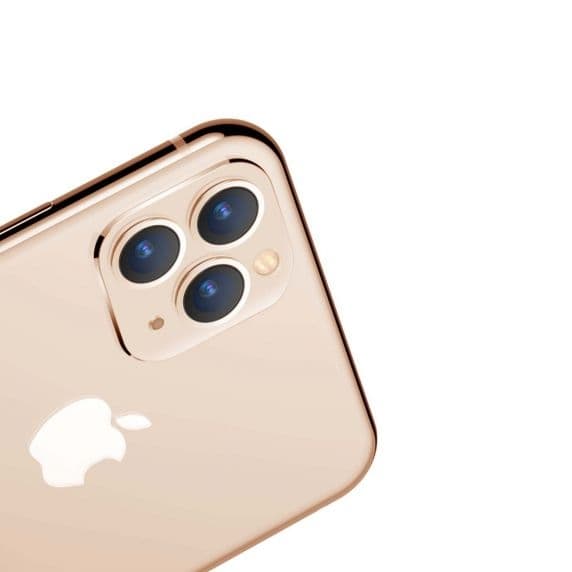 Falsk Kameralins iPhone 11 Pro/11 Pro Max till iPhone X/XS/XS Max - Guld