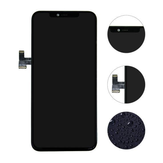 iPhone 11 Pro Max Skärm/Display - Svart (tagen från ny iPhone)