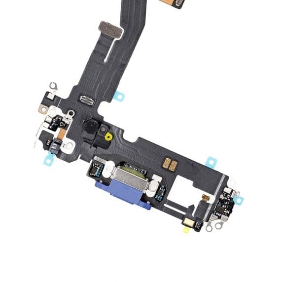 iPhone 12/12 Pro Laddkontakt Flexkabel - Blå