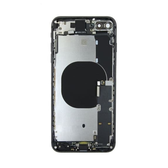 iPhone 8 Plus Baksida Med Komplett Ram - Svart