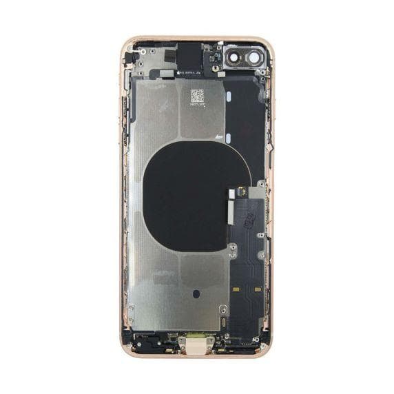 iPhone 8 Plus Baksida Med Komplett Ram - Guld