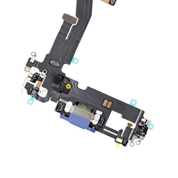 iPhone 12/12 Pro Laddkontakt Flexkabel – Blå