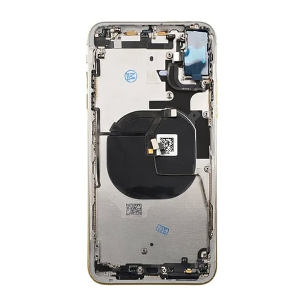iPhone XS Max Back Cover Complete OEM Silver With Small Parts