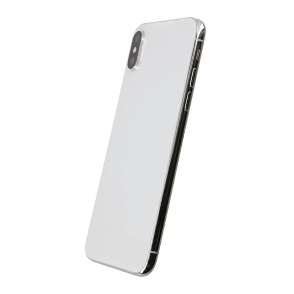 iPhone XS Max Back Cover Complete OEM Silver With Small Parts