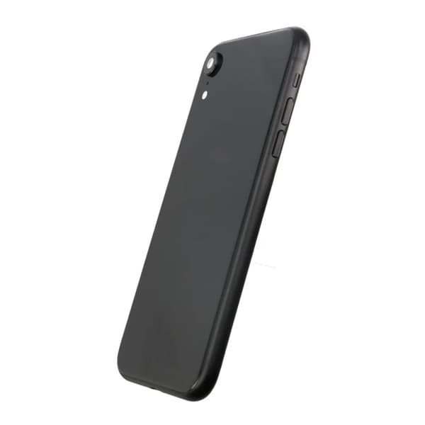 iPhone XR Back Cover Complete OEM Black With Small Parts
