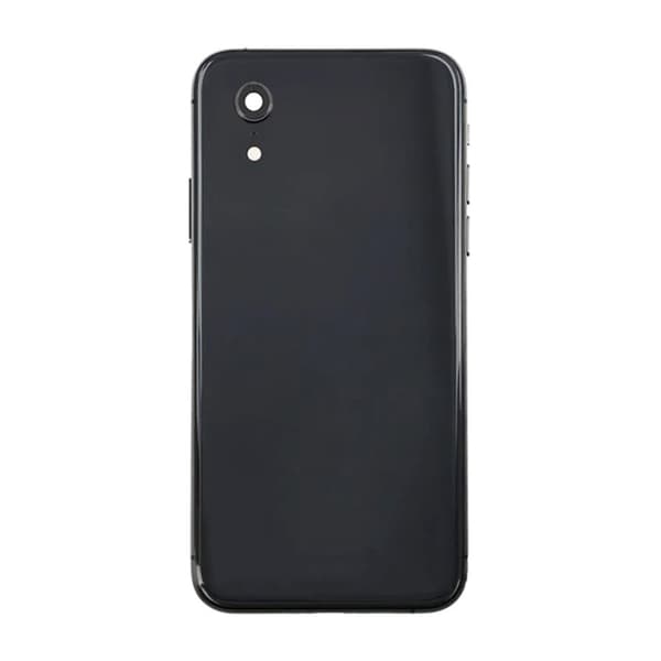 iPhone XR Back Cover Complete OEM Black With Small Parts