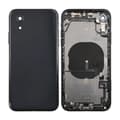 Miniatyrbild 1 av 4: iPhone XR Back Cover Complete OEM Black With Small Parts