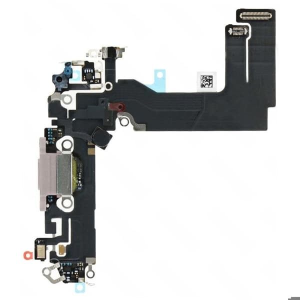 iPhone 13 Mini Replacement Lightning Laddningskontakt och mikrofon Rosa