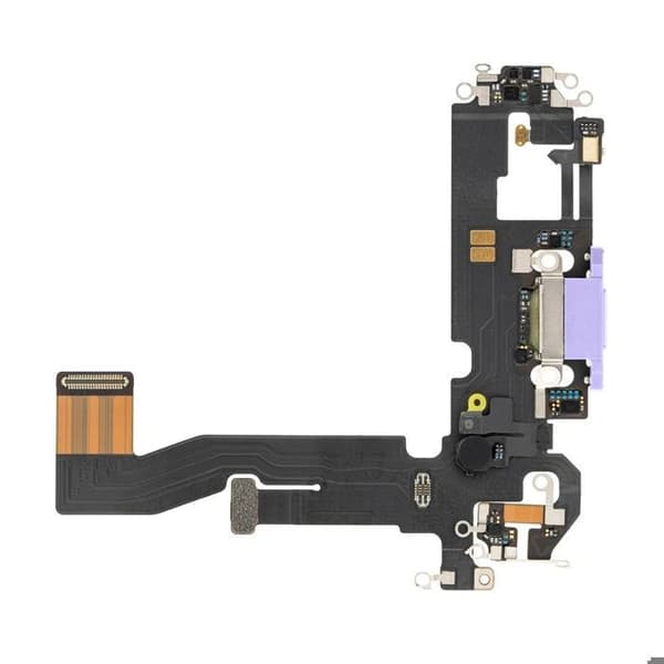 Ersättande iPhone 12 och 12 Pro Lightning laddningskontakt - Lila