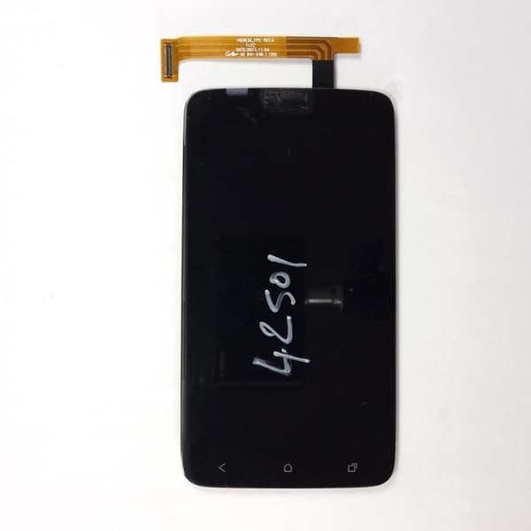 Svart LCD Retina pekskärm för HTC One XL