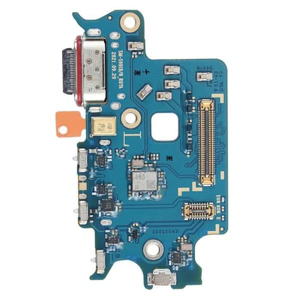 Original Samsung Galaxy S22 USB-C laddningsanslutning SIM-kortläsare