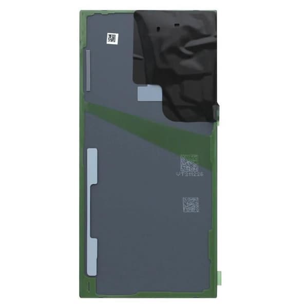 Samsung Galaxy S22 Ultra Original Samsung Röd batteriskal med lins