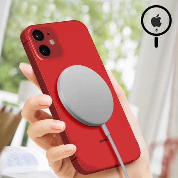 QI MagSafe iPhone 12-kabel - NFC-sensor - Volym- och strömknappar