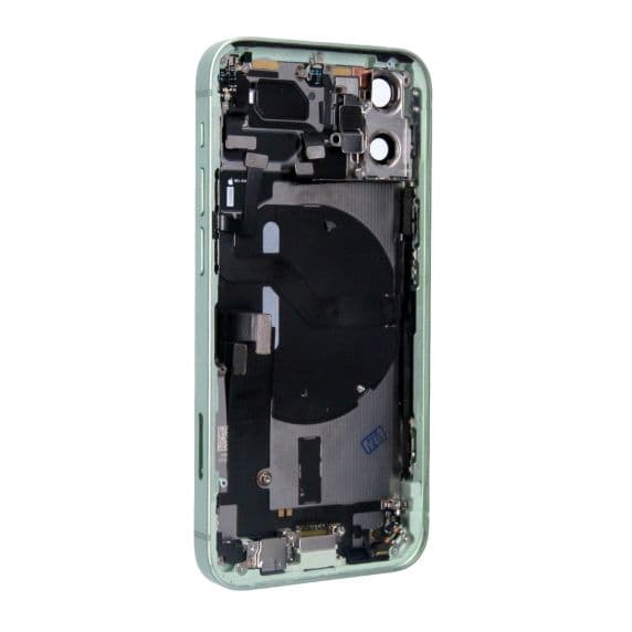iPhone 12 Mini Komplett Baksida med Ram – Grön