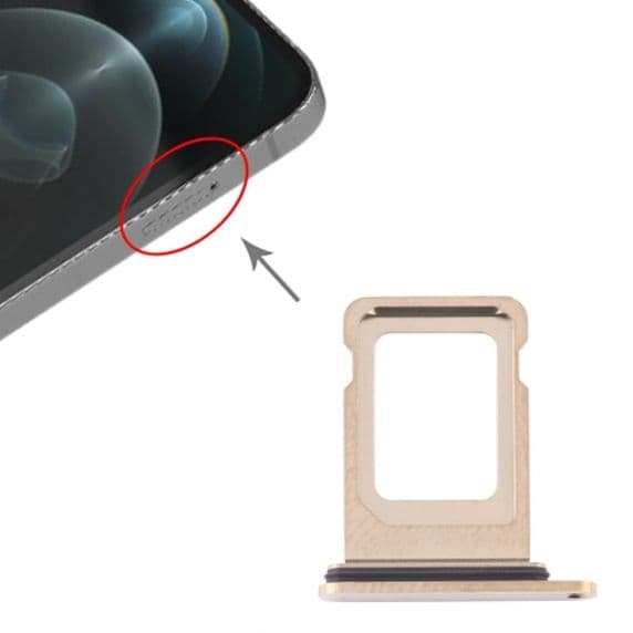 iPhone 12 Pro/12 Pro Max Simkortshållare – Guld