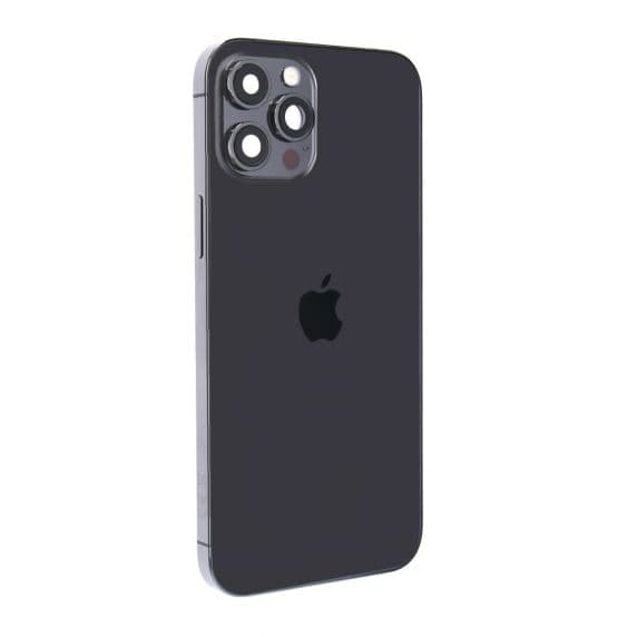 iPhone 12 Pro Max Baksida med Komplett Ram – Grafit