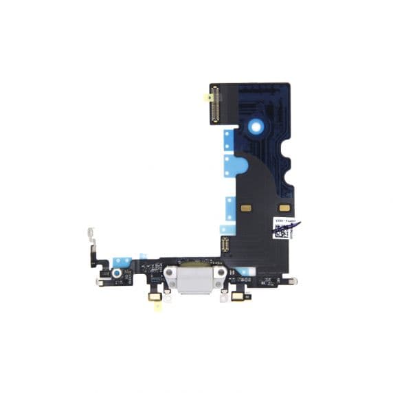 iPhone 8 Laddkontakt Flexkabel – Silver