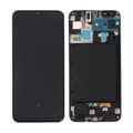 Miniatyrbild 2 av 6: Samsung Galaxy A50 (SM-A505F) Skärm/Display Original - Svart