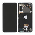 Pikkukuva 1 / 5: Samsung S21 Plus Skärm med LCD Display Original - Svart