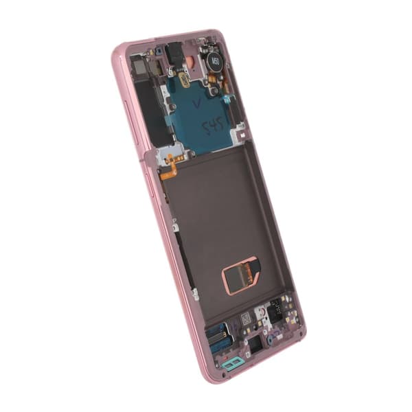 Samsung Galaxy S21 5G Skärm med LCD Display Original - Rosa
