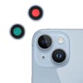 Miniatyrbild 1 av 2: iPhone 14 Plus Kameralins med Ram - Blå