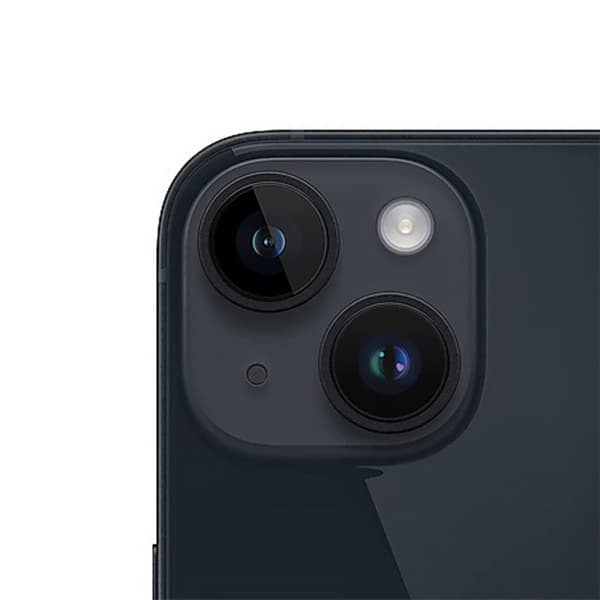 iPhone 14 Plus Kameralins med Ram - Svart
