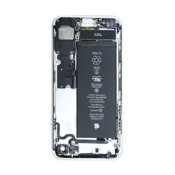 iPhone 7 Baksida med Komplett Ram med Batteri – Silver – Begagnad