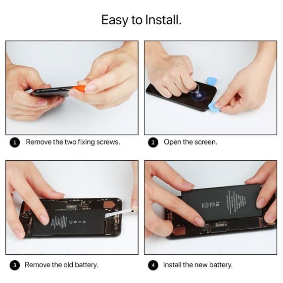 iPhone 7 Batteri Hög Kvalitet