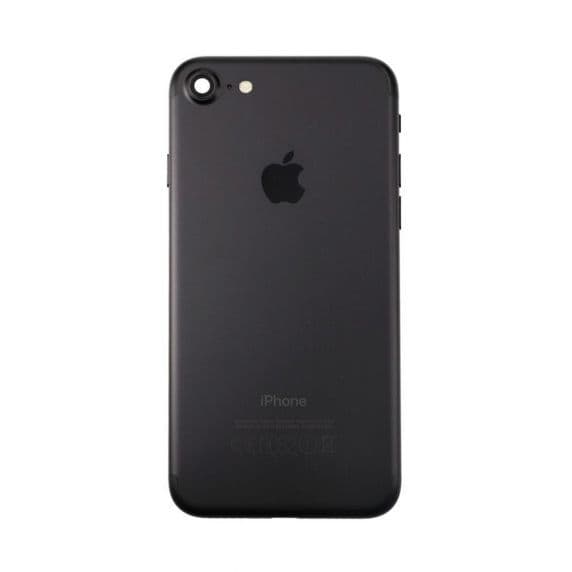 iPhone 7 Original Baksida med Ram – Svart