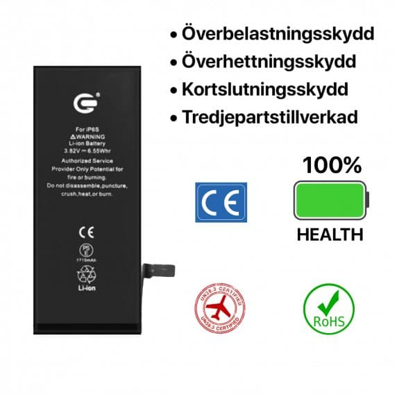iPhone 6S Batteri Kit med verktyg