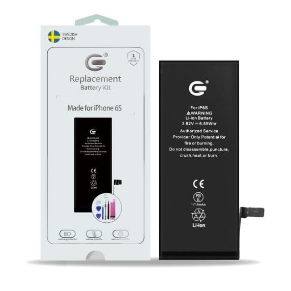 iPhone 6S Batteri Kit med verktyg