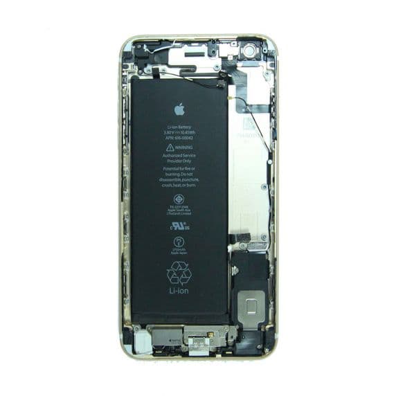 iPhone 6S Plus Baksida Begagnad – Komplett Ram & Batteri – Guld