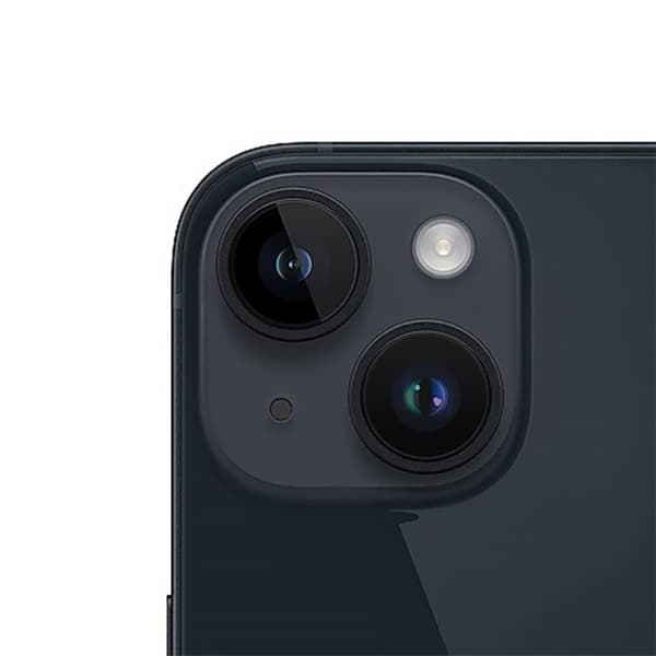 iPhone 14 Plus Kameralins med Ram - Svart