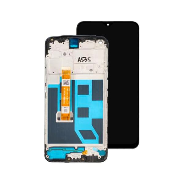 OPPO A53s Skärm med LCD Display & Ram Original - Svart
